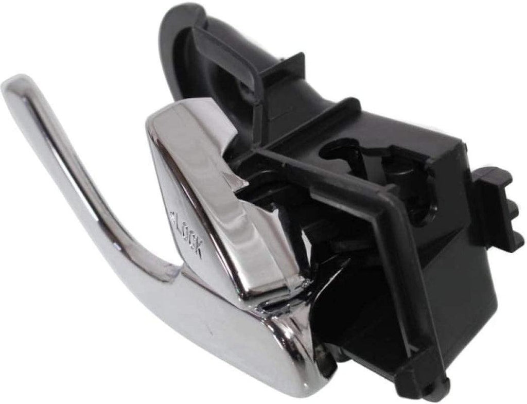 For Mazda Tribute Interior Door Handle Front or Rear, Passenger Side Chrome (2001-2006) | with Door Lock Button | Trim:All Submodels | FO1353131 | YL8Z7822601BA