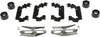 Gold 18K988X Front Disc Brake Caliper Hardware Kit with Clips and Bushings