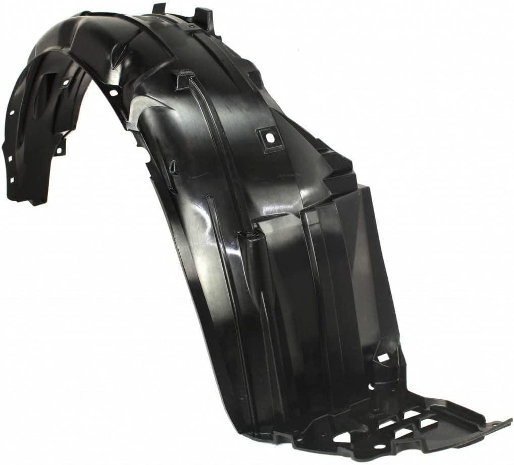 For Honda Civic Splash Guard/Fender Liner 2006 07 08 09 10 11 | Front, Passenger Side, Sedan, Ex/Ex-L/Gx/Lx/Si/Hybrid Models | Replacement for 74101SNAA00, HO1249134 | Trim: All Submodels