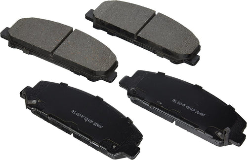 Gold 17D1509CH Ceramic Front Disc Brake Pad Set