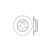 Centric Rear Disc Brake Rotor for BMW (121.34030)