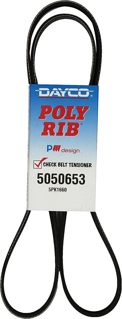 5050653 Serpentine Belt , Black