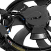 OEM-RF-0026 Factory Style Radiator Cooling Fan Assembly Cooling Efficiency Improved Direct Replacement [Compatible with 06-11 Rio / 06-11 Rio5 ] Black