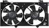 OEM-RF-0219 Factory Style Radiator Cooling Fan Assembly Cooling Efficiency Improved Direct Replacement [Compatible with 03-08 Mazda 6 Fits 2.3L 2.3T Engines] Black