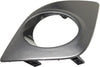 Fog Light Trim Compatible for 2015-2016 Toyota Corolla Left Driver and Right Passenger Primed