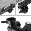 OEM-RA-13249 1-Row Aluminum Core Radiator Compatible with 11-14 Optima 2.4L Hybrid, 25-1/16" W X 18-11/16 H X 5/8" D,1-3/8" Inlet / 1-3/8" Outlet