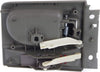 Interior Door Handle Compatible with 2001-2004 Dodge Dakota Front, Driver Side Gray