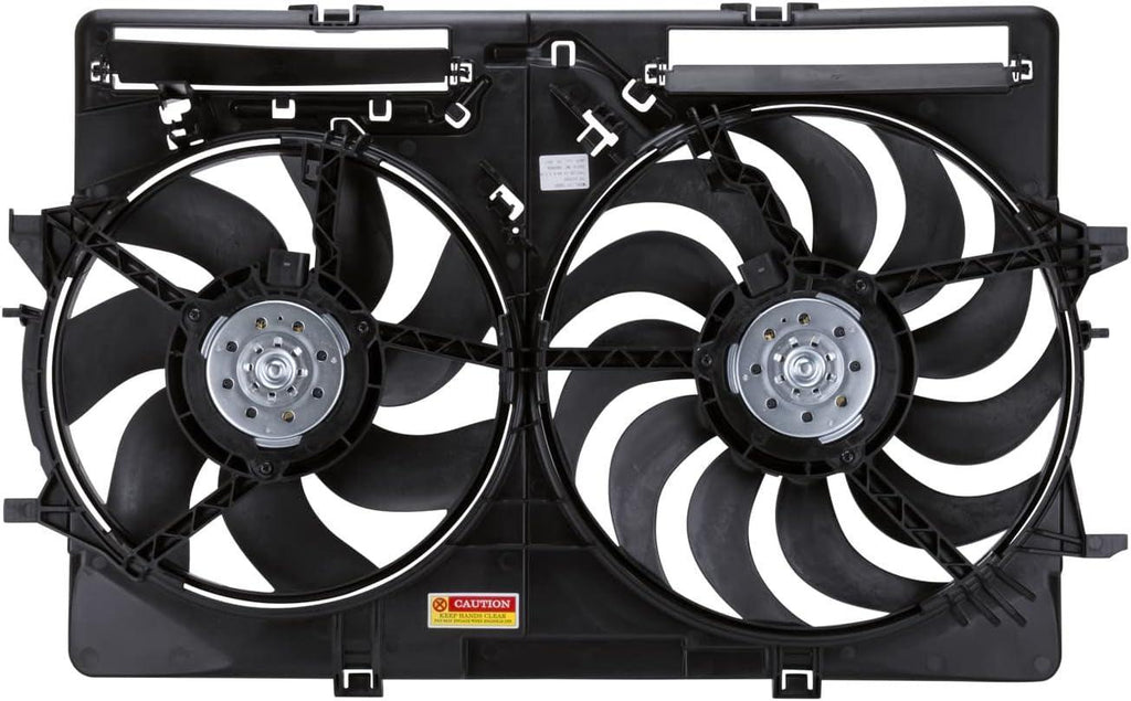 622940 Compatible with AUDI Replacement Cooling Fan Assembly , Black