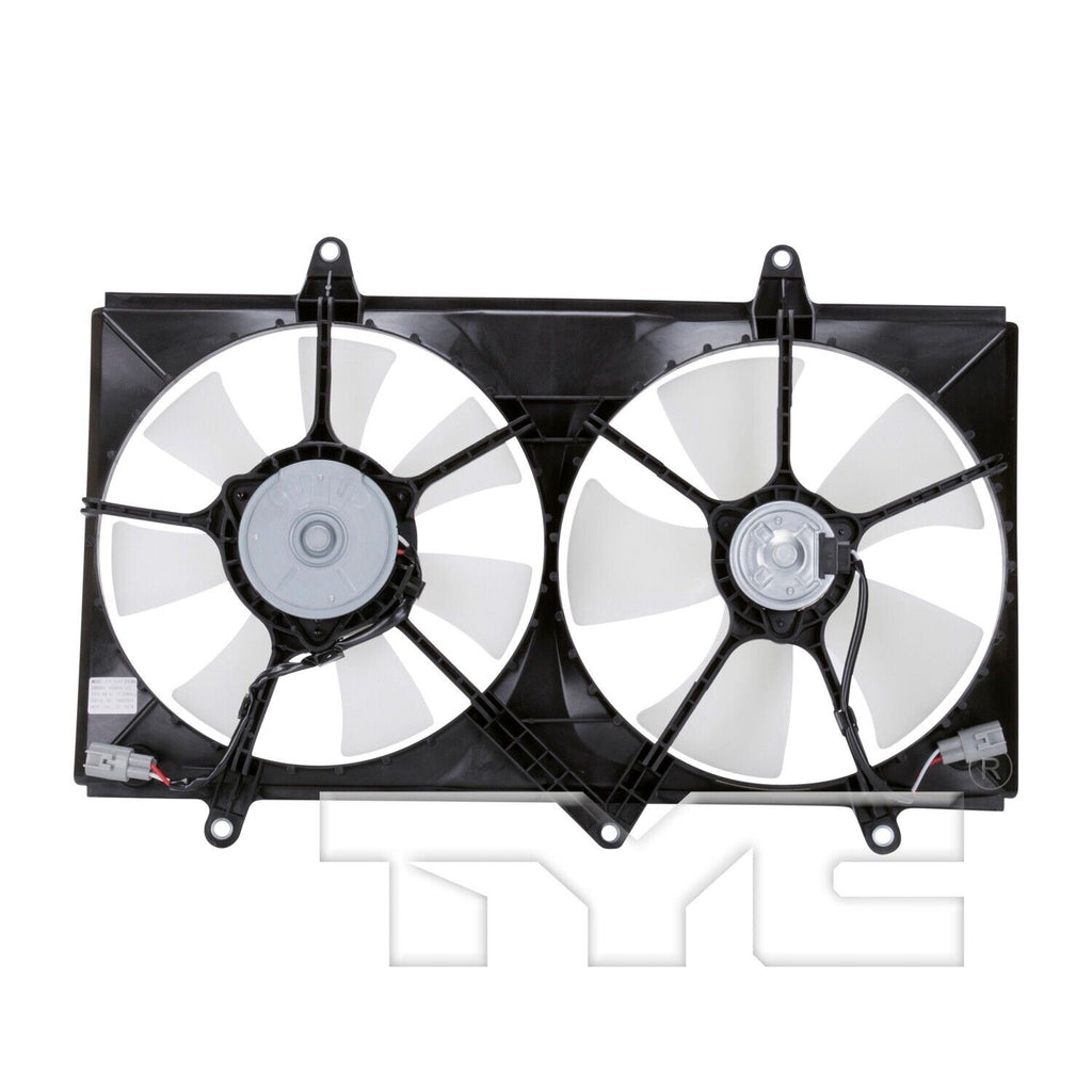 TYC Dual Radiator and Condenser Fan Assembly for 1998-2002 Corolla 620010