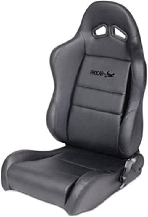 80-1610-51L Sportsman Black Synthetic Leather Left Racing Seat