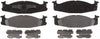 PGD632M Professional Grade Semi-Metallic Disc Brake Pad Set