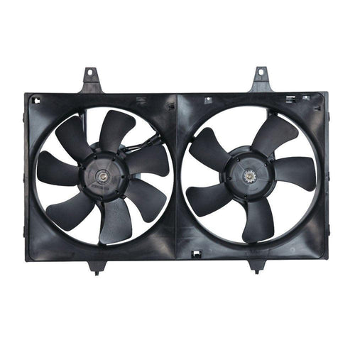 620050 for Nissan Maxima Replacement Radiator/Condenser Cooling Fan Assembly Fits 1996 Nissan Maxima