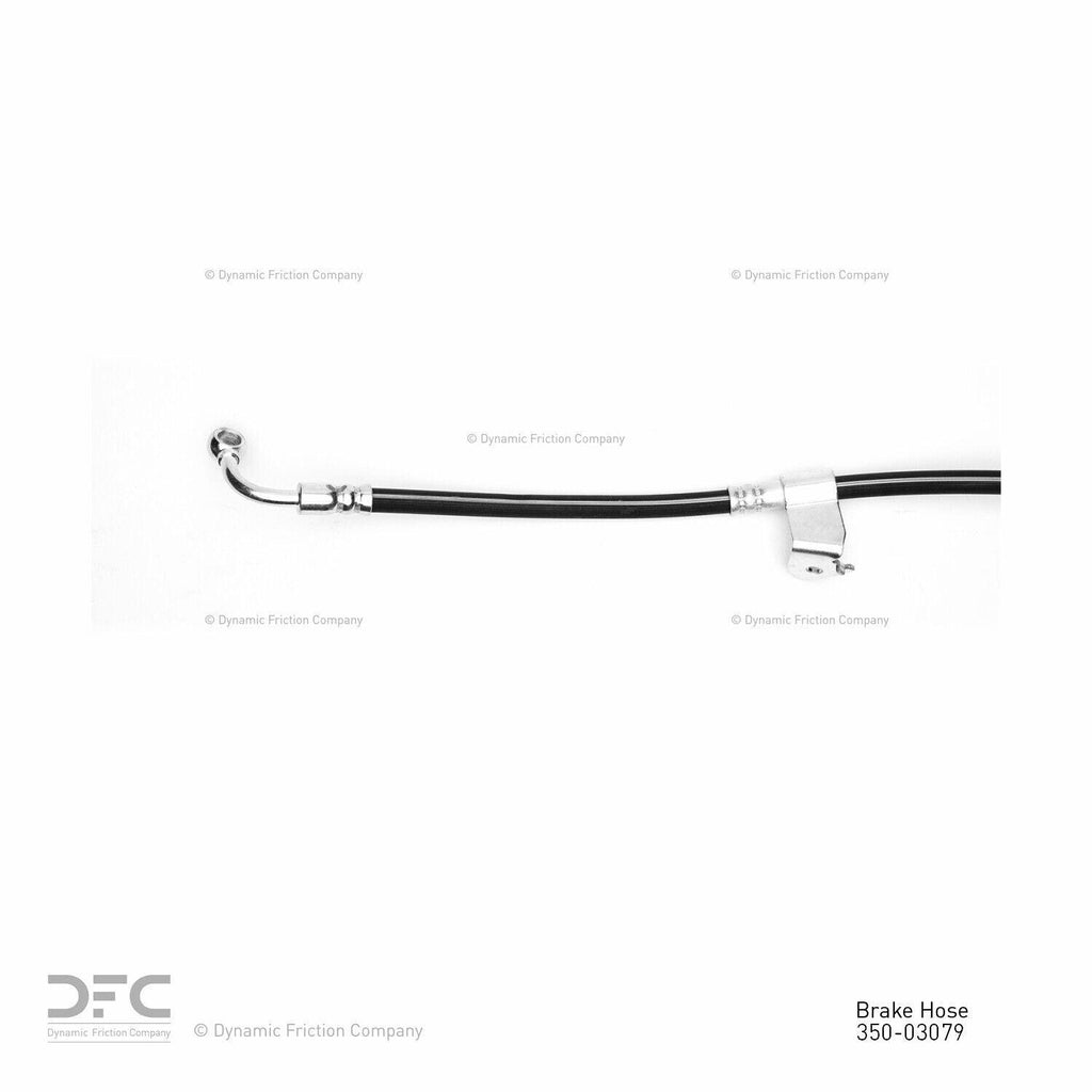 Dynamite Friction Brake Hydraulic Hose for G80, Genesis 350-03079