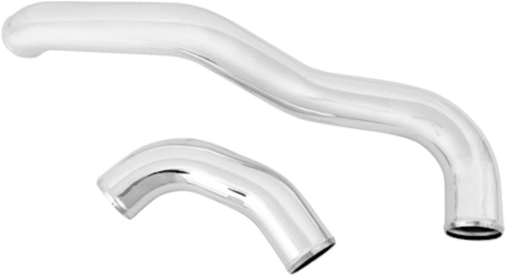 MMICP-F2D-08HBK Hot-Side Intercooler Pipe Kit Compatible with Ford 6.4 Powerstroke 2008-2010 Black