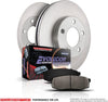 KOE7507 Autospecialty Rear Replacement Brake Kit-Oe Brake Rotors & Ceramic Brake Pads