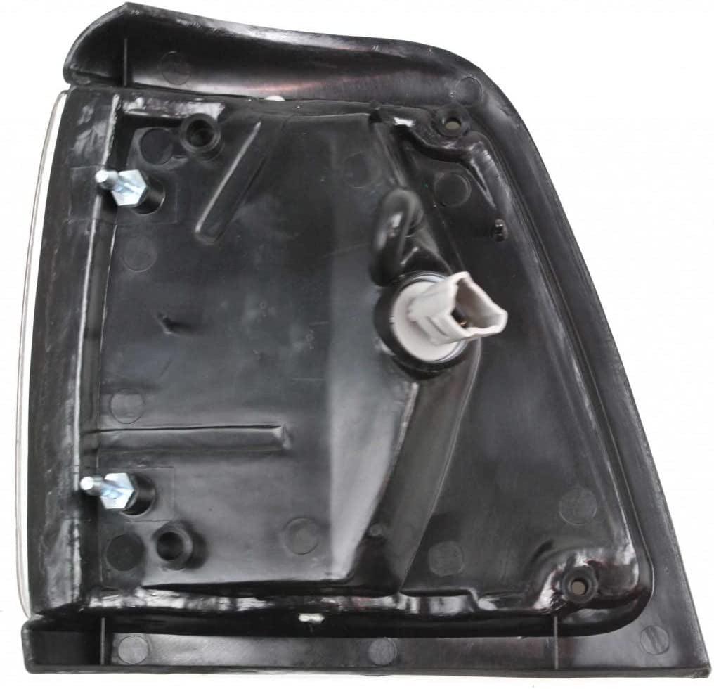 For Toyota Pickup Corner Light 1992 93 94 1995 Passenger Side | Clear & Amber Lens | W/Black Trim | 2WD | TO2521127 | 8161035080