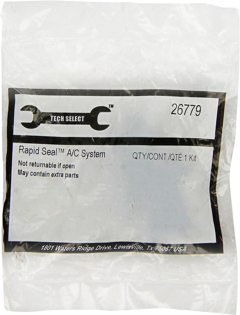 26779 Cap & Valve Air Conditioning System Seal Kit, Black