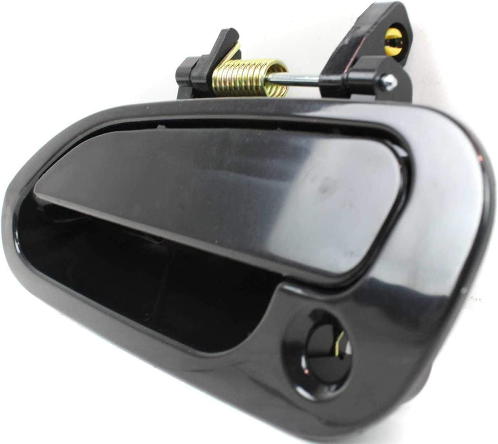 Front, Driver Side Exterior Door Handle Compatible with 1998-2002 Honda Accord Sedan