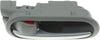 for Mazda 2 Interior Door Handle Front or Rear, Driver Side Gray Bezel with Silver Lever (2011-2014) | with Door Lock Button | Trim:All Submodels | MA1352115 | DL4059330C02