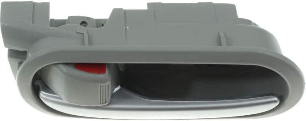 for Mazda 2 Interior Door Handle Front or Rear, Driver Side Gray Bezel with Silver Lever (2011-2014) | with Door Lock Button | Trim:All Submodels | MA1352115 | DL4059330C02