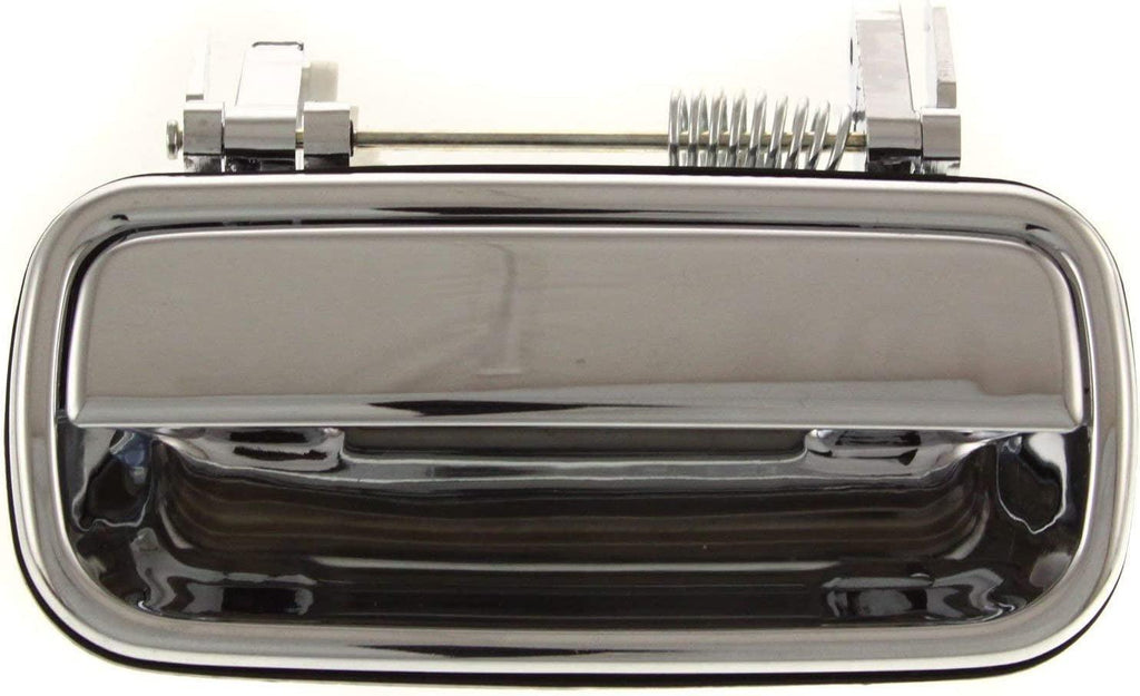 Front and Rear Exterior Door Handle Set of 4 Compatible with 2001-2004 Toyota Tacoma Chrome Driver and Passenger Side