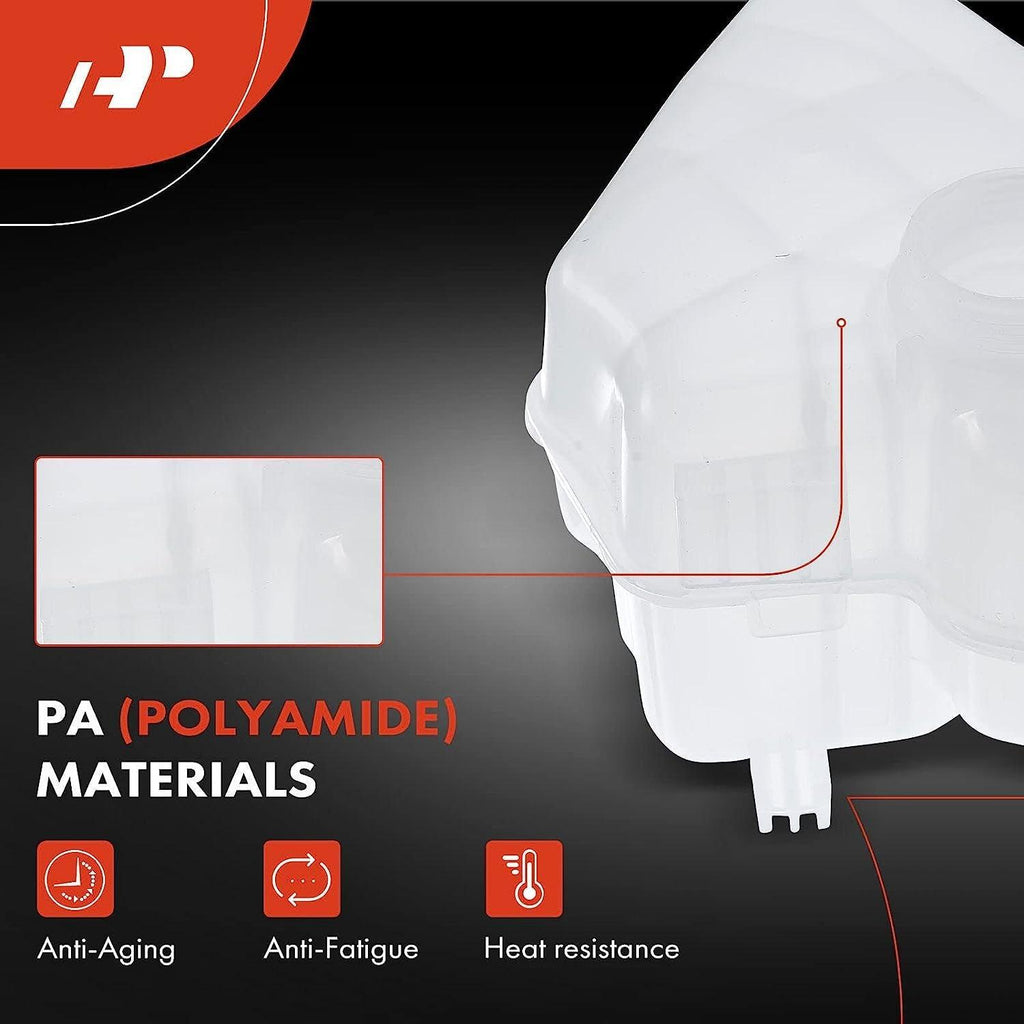 A-Premium Engine Coolant Overflow Recovery Reservoir Tank Compatible with Ford Fiesta 2011 2012 2013 2014 2015 2016 2017 2018 2019, Replace # 8V218K218AB, 8V21-8K218-AB