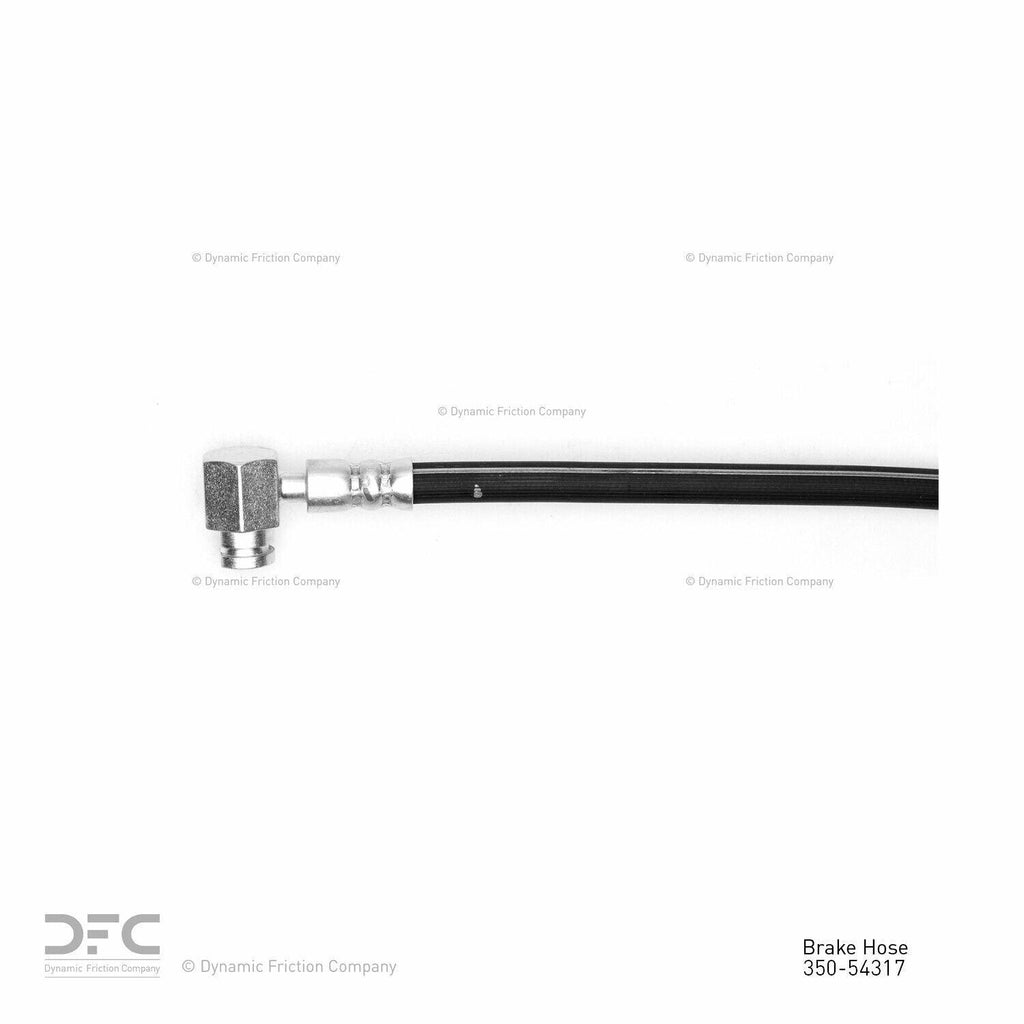 Dynamite Friction Brake Hydraulic Hose for 1994-2001 E-150 Econoline 350-54317