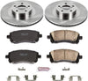 KOE2369 Autospecialty Front Replacement Brake Kit-Oe Brake Rotors & Ceramic Brake Pads