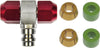 Dorman 800-967 Service Port Tee for 3/8 High Pressure Side Line