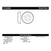 Centric Brake Drum for Escape, Tribute, Mariner 122.65046