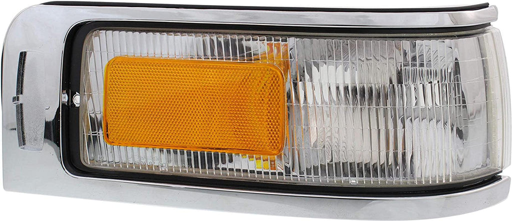 Corner Light for Lincoln Town CAR 1995-1997 RH Lens and Housing with Emblem Provision