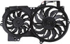622710 Replacement Cooling Fan Assembly Compatible with Audi A6 , Black