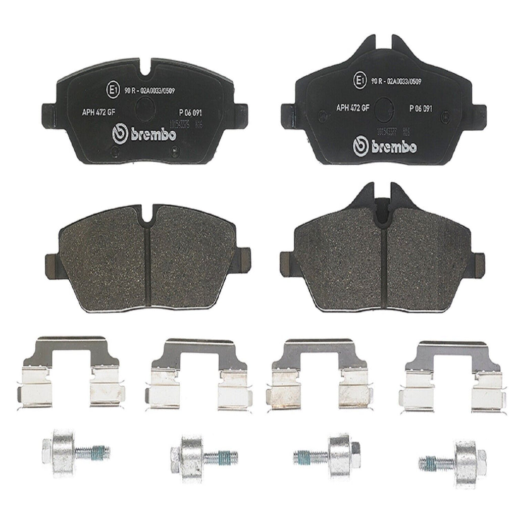 Brembo Front Disc Brake Pad Set for BMW (P06091)