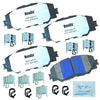 Front Disc Brake Pad Set for Corolla, RAV4, Prius V, Xb, Xd+More (MKD1210FM)