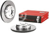 09.C410.13 Composite Two Piece UV Coated Vented Front Brake Rotor BMW/BMW (BRILLIANCE) OE# 34116794429
