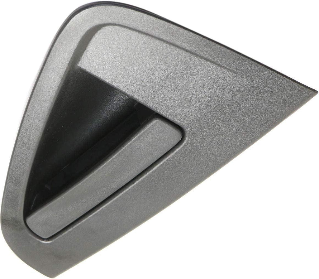Rear Exterior Door Handle Compatible with 2013-2015 Chevrolet Spark, Set of 2, Driver and Passenger Side, Textured Black