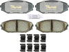 ATD793C Advanced Technology Ceramic Disc Brake Pad Set