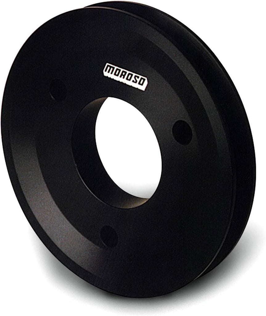 64201 Billet Aluminum Single Groove Crank Pulley, Fits Big Block Chevy Engines