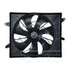 620950 Dual Radiator and Condenser Fan Assembly for 94-97 Cougar Thunderbird