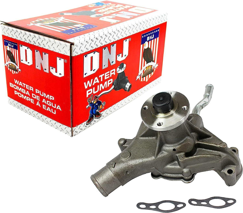 DNJ WP3104 Water Pump/For 1996-2014/ Cadillac, Chevrolet, GMC, Isuzu, Oldsmobile/Astro, Blazer, Bravada, C1500, C1500 Suburban, C2500, C2500 Suburban, C3500, Escalade, Express/ 4.3L, V6, OHV, 262Cid