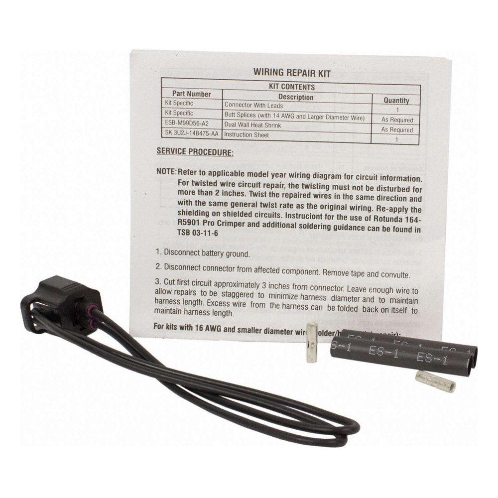 Air Charge Temperature Sensor Connector WPT-322 2018 Ford F-150