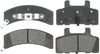 PGD368M Professional Grade Semi-Metallic Disc Brake Pad Set