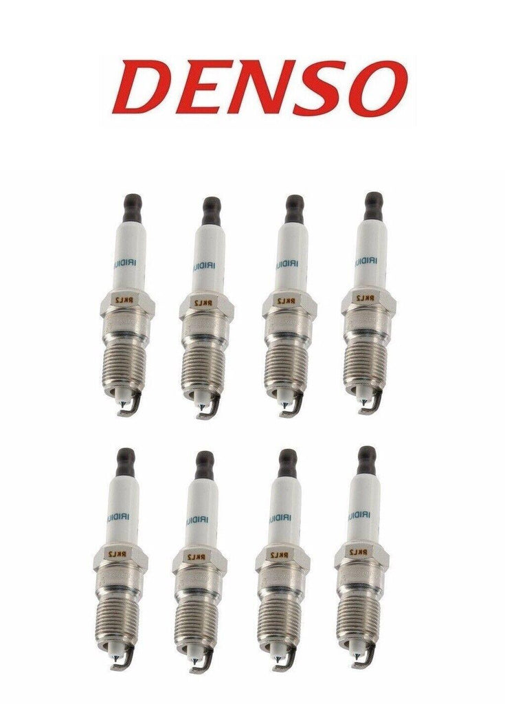 Set of 8 Spark Plugs Denso Iridium Long Life ZTJ16R10 for Buick Chevrolet GMC