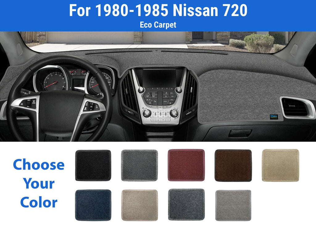 Dashboard Dash Mat Cover for 1980-1985 Nissan 720 (Poly Carpet)