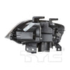 TYC Headlight Assembly for 1999-2001 Acura TL 20-6381-01