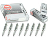 Set of 8 Pcs Pack NGK V-Power Resistor Plug Spark Plugs 2238 TR5 Tune up Kit