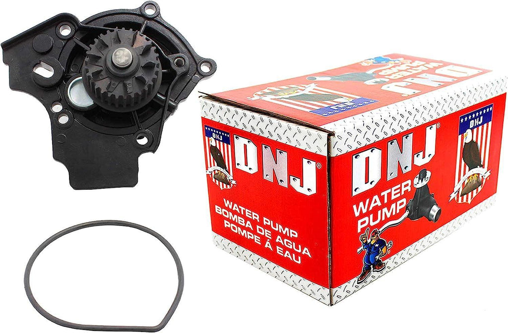 DNJ WP805 Water Pump for 08-15 Audi, Volkswagen 2.0L L4 DOHC Turbocharged CAED,CPMB,CCTA,CHJA,CETA,CBFA,CAEB,CPMA