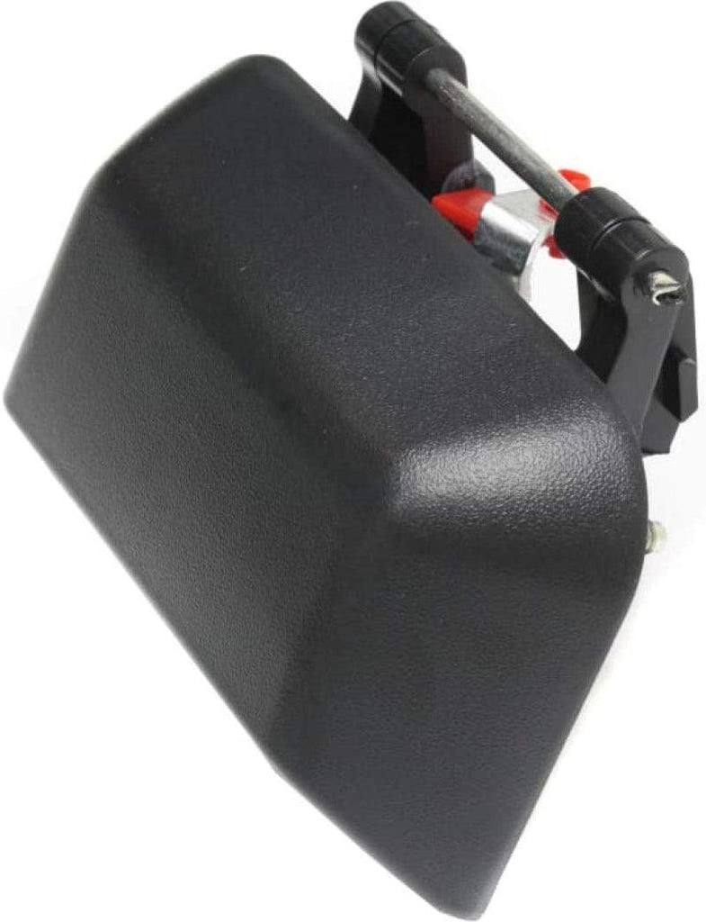 Compatible with Jeep Compass Exterior Door Handle 2007-2016 Driver Side Rear Textured Black | Trim:All Submodels | CH1520134 | 5115827AF