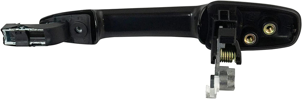 Rear Exterior outside Sliding Door Handle Black PTM Pair for Mazda 5