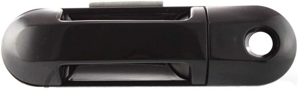 for Ford Explorer Sport Trac Exterior Door Handle Front, Driver Side Smooth Black (2007-2010) | with Key Hole | Trim: Xlt/Limited | FO1310153 | 6L2Z7822405BDPTM